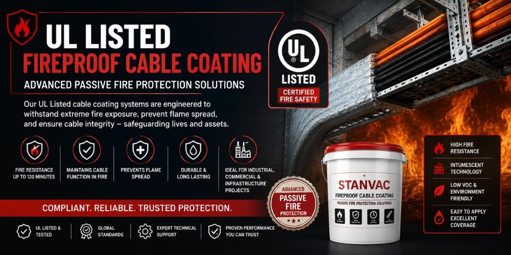 UL Listed fireproof coating