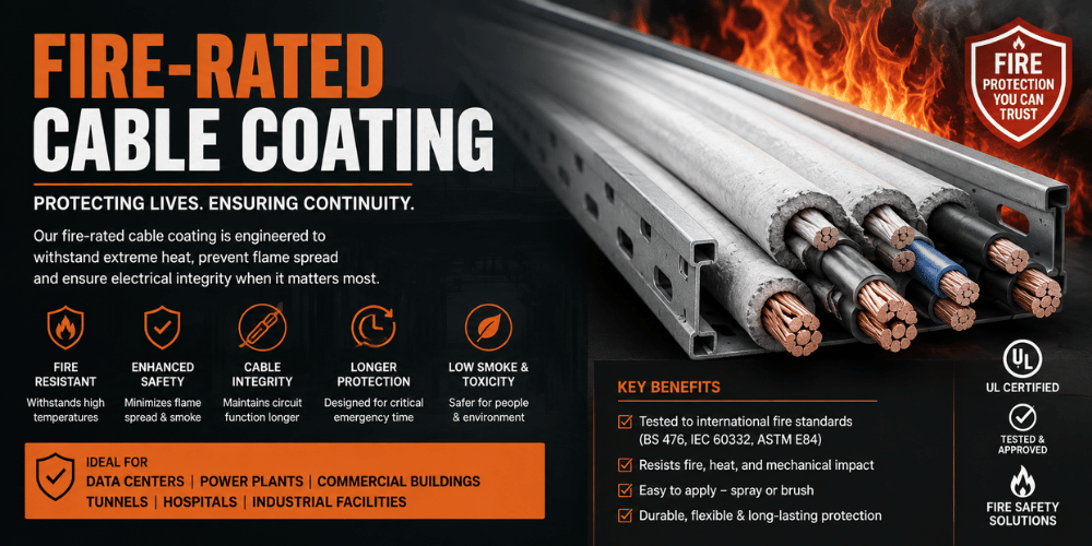 fire-rated cable coating