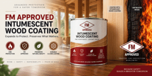 FM Approved Intumescent Wood Coating Timber Fire Protection
