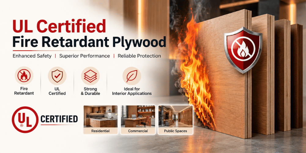 UL Certified Fire Retardant Plywood